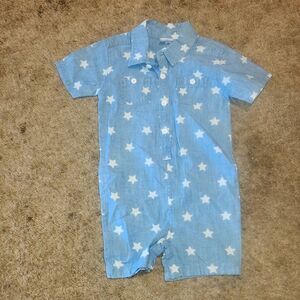 Americana Baby Boy Rompers Size 0-3m